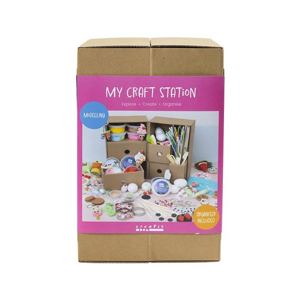 CREATIV COMPANY KREATIVNÍ SADA MAXI BOX SE ZÁSUVKAMI MODELOVÁNÍ - PLASTELÍNY - PRO DĚTI