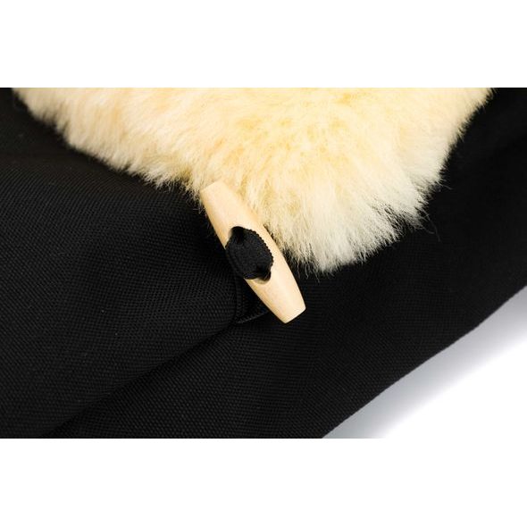 FILLIKID FUSAK ZIMNÍ Z JEHNĚČÍ KOŽEŠINY BERNINA BLACK - FUSAKY DO KOČÁRKU - KOČÁRKY A PŘÍSLUŠENSTVÍ