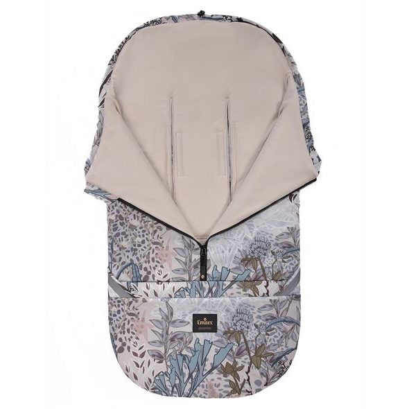 EMITEX FUSAK 2V1 COCOON SOFTSHELL LUMIBLOOMS - FUSAKY DO KOČÁRKU - KOČÁRKY A PŘÍSLUŠENSTVÍ