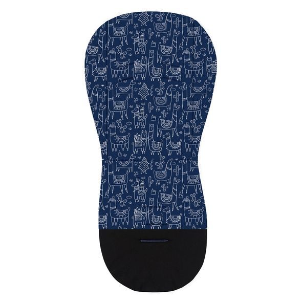 PETITE&MARS VLOŽKA DO KOČÁRKU FOAMY BLUE LAMA - PODLOŽKY DO KOČÁRKU - KOČÁRKY A PŘÍSLUŠENSTVÍ