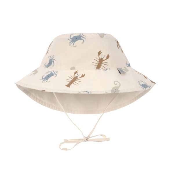 LÄSSIG SPLASH SUN PROTECTION BUCKET HAT SEA ANIMALS MILKY 7-18M - ČEPIČKY A KLOBOUČKY - PRO DĚTI