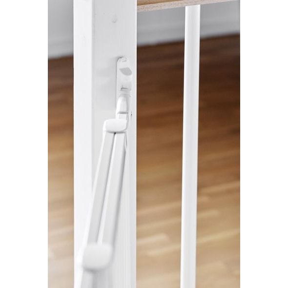 BABY DAN ZÁBRANA BABYDAN EBBA WHITE 67-105,5 CM KOV, ŠROUBOVACÍ - BEZPEČNOST DĚTÍ V DOMÁCNOSTI - KOUPÁNÍ A ZDRAVÍ