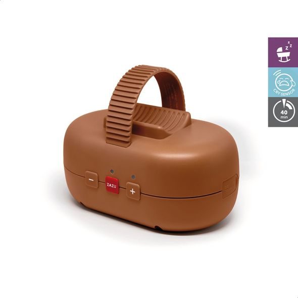 ZAZU ROBBY - HOUPADLO KOČÁRKU - HNĚDÉ - HOUPADLA - KOČÁRKY A PŘÍSLUŠENSTVÍ