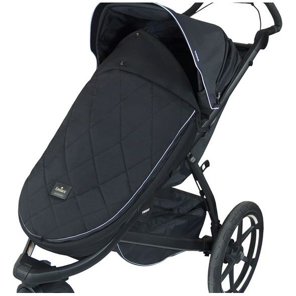 EMITEX ZIMNÍ NÁNOŽNÍK SOFT BLACK COMFY - NÁNOŽNÍKY - KOČÁRKY A PŘÍSLUŠENSTVÍ