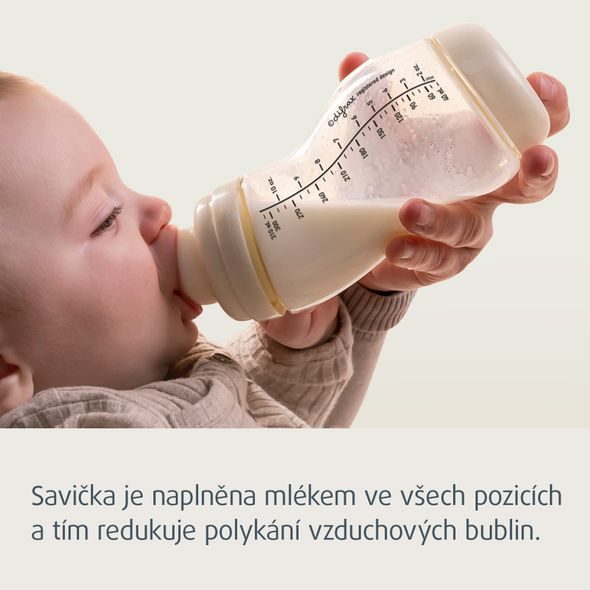 CANPOL BABIES SAVIČKA SILIKONOVÁ K LAHVI S-SHAPE 3M+ 2KS POMALÁ - SAVIČKY A PÍTKA - KRMENÍ