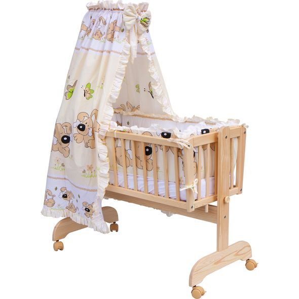 SCARLETT KOLÉBKA S KOMPLETNÍ VÝBAVOU SCARLETT JAPY BÉŽOVÁ - KOŠÍKY A KOLÉBKY - SPINKÁNÍ