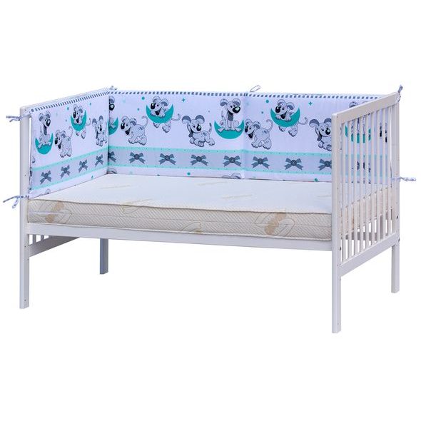 SCARLETT MANTINEL DO POSTÝLKY 4-DÍLNÝ TIGI TYRKYSOVÁ 210X40CM - MANTINELY - SPINKÁNÍ