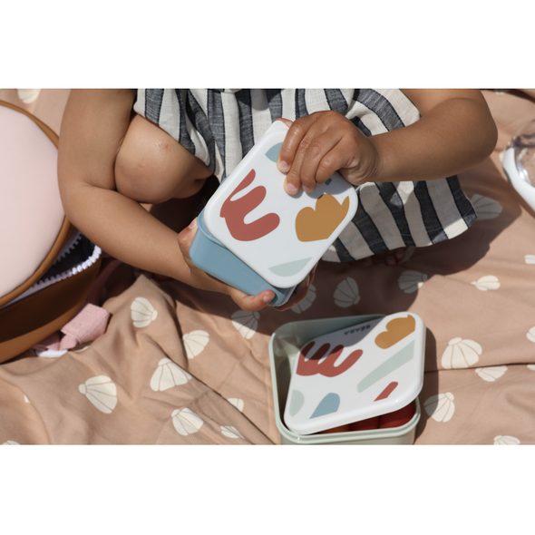 BEABA SADA SVAČINOVÝCH BOXŮ PLAYFUL - KRABIČKY NA SVAČINU - KRMENÍ