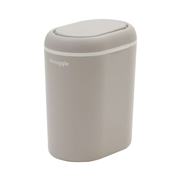 SHNUGGLE ECO - TOUCH KOŠ NA PLENKY TAUPE - KYBLÍKY NA POUŽITÉ PLENY - PŘEBALOVÁNÍ