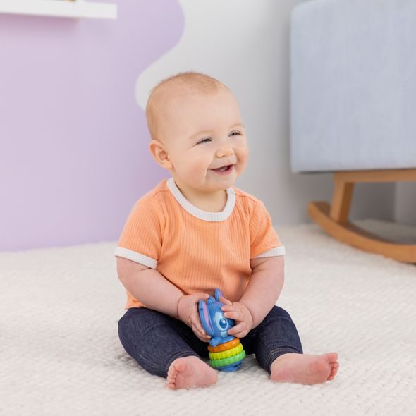 BRIGHT STARTS HRAČKA SENZORICKÁ TWIST-A-STITCH™ 3M+ - SENZORICKÉ HRAČKY - PRO DĚTI