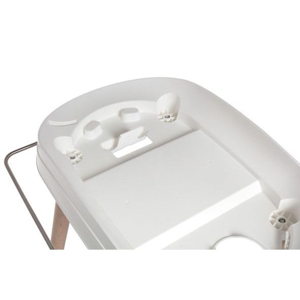 BEBE-JOU SADA VANIČKY SENSE LIGHT GREY A STOJANU SENSE WHITE - VANIČKY PLASTOVÉ - KOUPÁNÍ A ZDRAVÍ