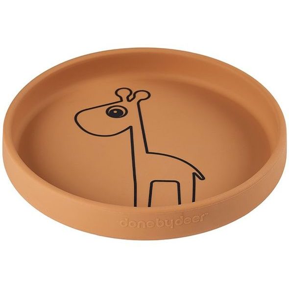 DONE BY DEER SILIKONOVÝ TALÍŘ KULATÝ - MISKY, TALÍŘKY A PODLOŽKY - KRMENÍ