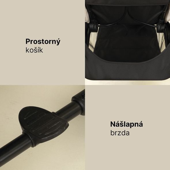 ZOPA SPORTOVNÍ KOČÁREK MOYA - SPORTOVNÍ KOČÁRKY - KOČÁRKY A PŘÍSLUŠENSTVÍ