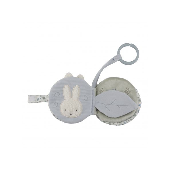 LITTLE DUTCH ZÁVĚSNÁ TEXTILNÍ KNÍŽKA KRÁLÍČEK MIFFY LUCKY LEAVES - MIFFY - PRO DĚTI