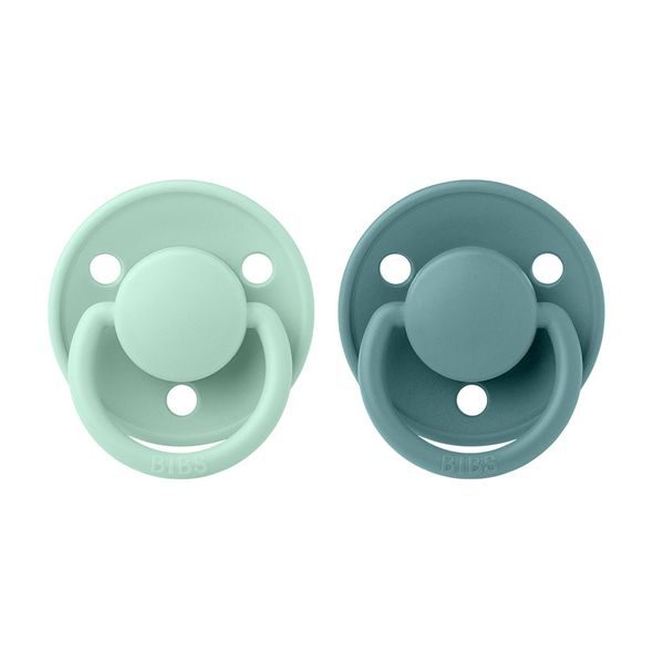 BIBS DE LUX DUDLÍKY Z PŘÍRODNÍHO KAUČUKU 2KS VEL.1 - ŠIDÍTKA A DOPLŇKY - KRMENÍ