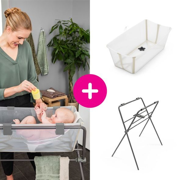 STOKKE® FLEXI BATH® SKLÁDACÍ VANIČKA + STOJAN NA VANIČKU - VANIČKY PLASTOVÉ - KOUPÁNÍ A ZDRAVÍ