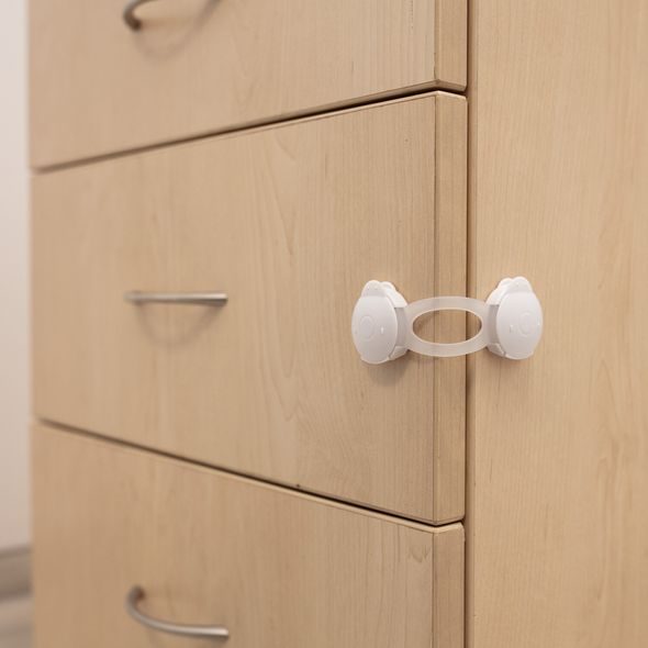 ZOPA MINI ZÁMEK SKŘÍNĚK OHEBNÝ 2KS - BEZPEČNOST DĚTÍ V DOMÁCNOSTI - KOUPÁNÍ A ZDRAVÍ