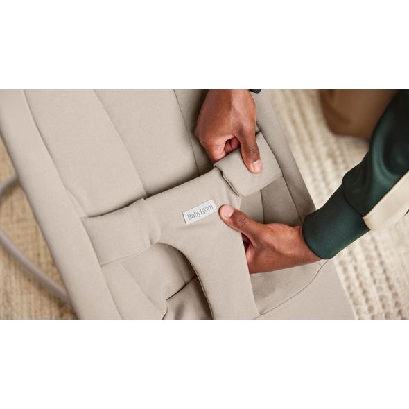 BABYBJÖRN LEHÁTKO BEGIN SAND GREY WOVEN - LEHÁTKA A HOUPADLA - SPINKÁNÍ