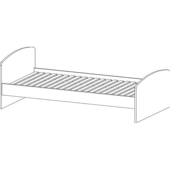 FAKTUM MIA WHITE DĚTSKÁ POSTEL 80X160 CM - DŘEVĚNÉ POSTÝLKY - SPINKÁNÍ