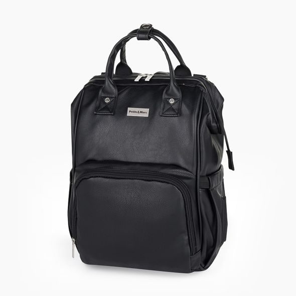 PETITE&MARS BATOH PŘEBALOVACÍ NA KOČÁREK JASPER ABSOLUTE BLACK - PŘEBALOVACÍ BATOHY - KOČÁRKY A PŘÍSLUŠENSTVÍ