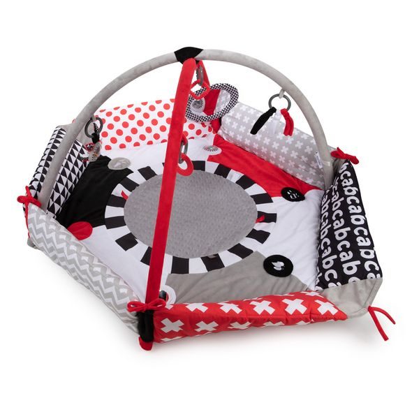 CANPOL BABIES KONTRASTNÍ HRACÍ DEKA SENSORY - HRACÍ DEKY - PRO DĚTI