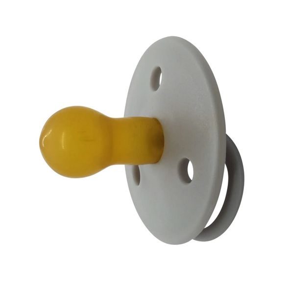 MININOR KULATÝ DUDLÍK LATEX 2 KS 0M+ GREY SEAL - ŠIDÍTKA A DOPLŇKY - KRMENÍ