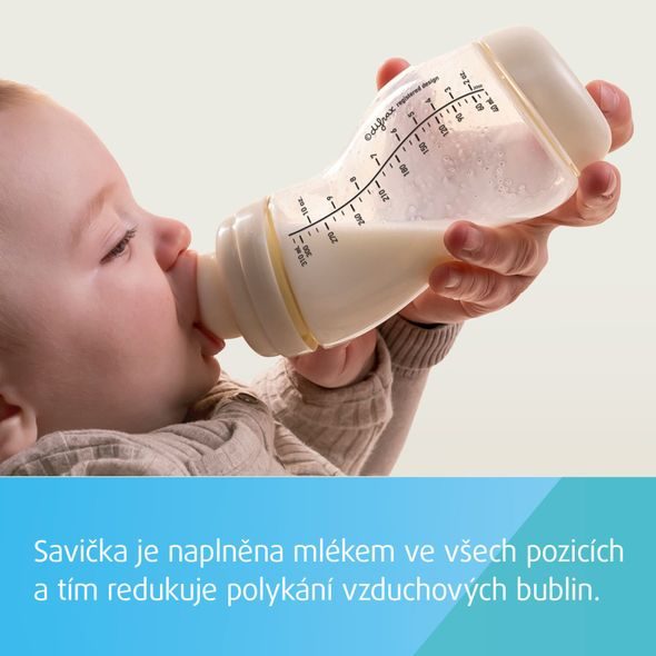 CANPOL BABIES LAHEV ŠIROKOHRDLÁ ANTIKOLIKOVÁ S-SHAPE 200ML - KOJENECKÉ LAHVE - KRMENÍ