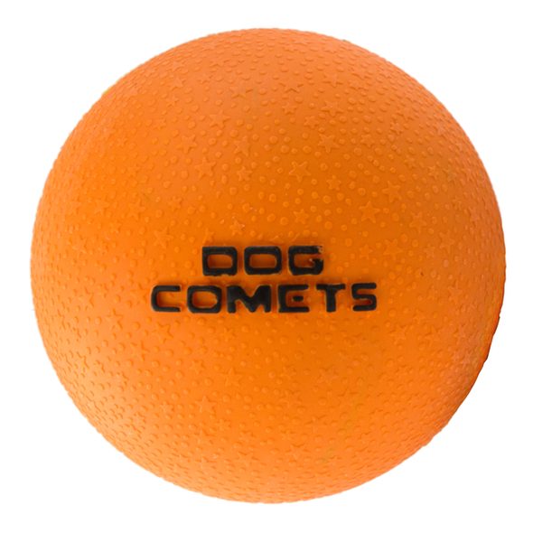 DOG COMETS STARDUST PLOVOUCÍ MÍČEK ORANŽOVÝ 6CM - MÍČKY PRO PSY - CHOVATELSKÉ POTŘEBY MALVÍKZOO