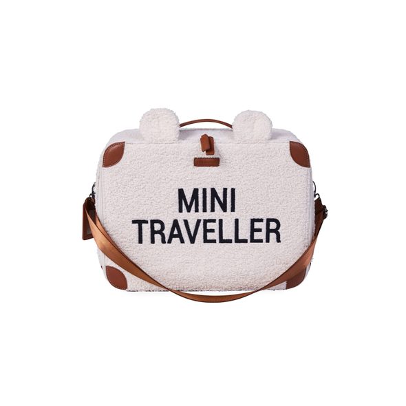 CHILDHOME DĚTSKÝ CESTOVNÍ KUFR TEDDY OFF WHITE - BATOHY A TAŠKY - PRO DĚTI