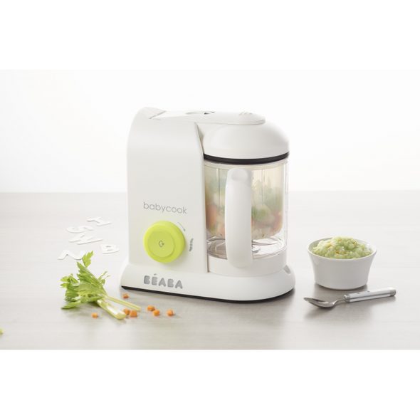 BEABA PARNÍ VAŘIČ + MIXÉR BABYCOOK SOLO NEONOVÝ - KUCHYŇSKÉ PŘÍSTROJE - KRMENÍ