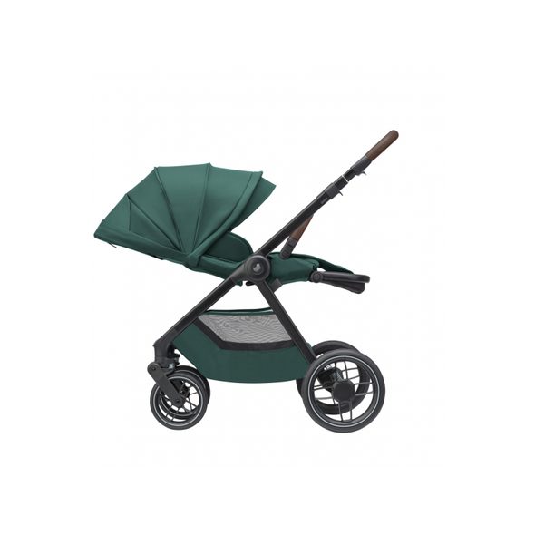 MAXI-COSI OXFORD KOČÁREK ESSENTIAL GREEN + KORBIČKA SENSE TWILLIC GREEN - DVOJKOMBINACE - KOČÁRKY A PŘÍSLUŠENSTVÍ