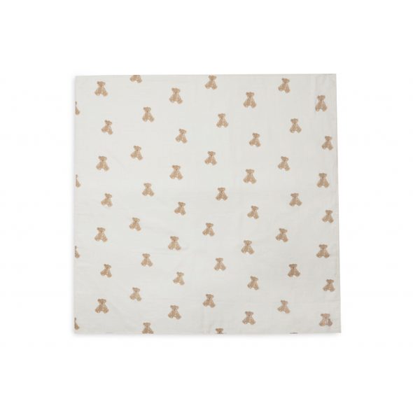 JOLLEIN PLENY ZAVINOVACÍ 2KS 115X115 CM TEDDY BEAR - ZAVINOVACÍ PLENY / OSUŠKY VELKÉ - PŘEBALOVÁNÍ