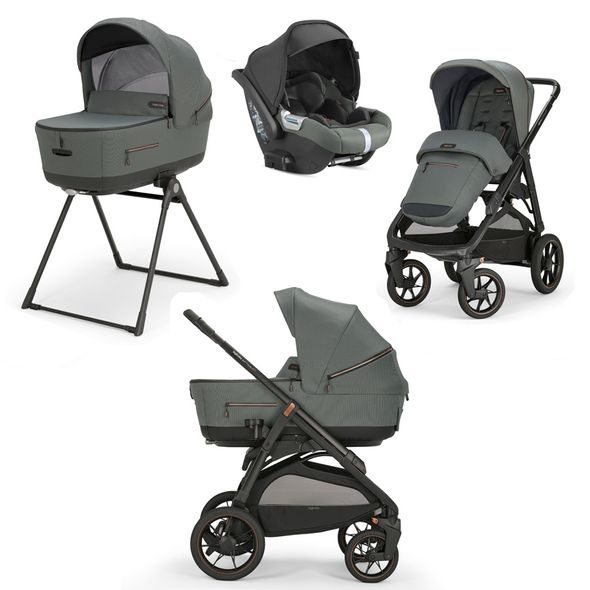 KOČÁREK INGLESINA APTICA XT DARWIN RECLINE 4V1 2023 TAIGA GREEN - KOMBINACE S PŘÍSLUŠENSTVÍM - KOČÁRKY A PŘÍSLUŠENSTVÍ
