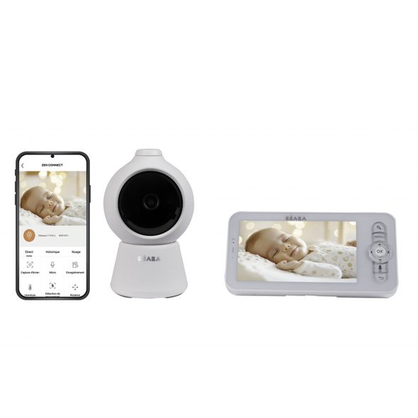 BEABA VIDEO CHŮVIČKA ZEN SMART AI WHITE - ELEKTRONICKÉ CHŮVIČKY - SPINKÁNÍ