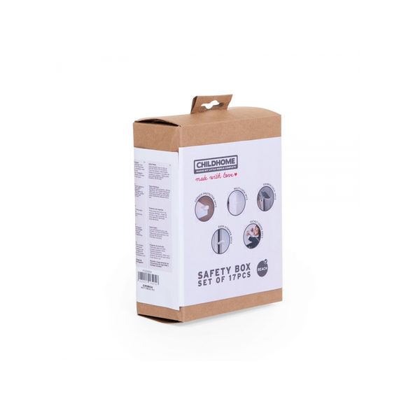 CHILDHOME SADA DĚTSKÝCH BEZPEČNOSTNÍCH POJISTEK 17 KS - BEZPEČNOST DĚTÍ V DOMÁCNOSTI - KOUPÁNÍ A ZDRAVÍ
