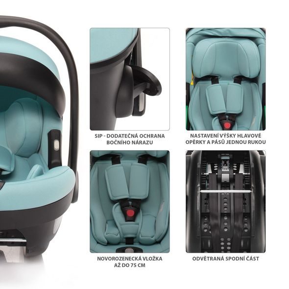 ZOPA XM PLUS I-SIZE 2024 - AUTOSEDAČKY 0-13KG - AUTOSEDAČKY A PŘÍSLUŠENSTVÍ