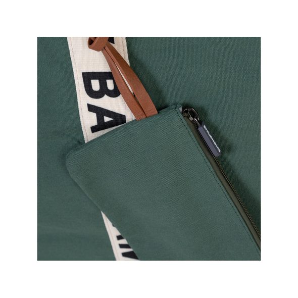 CHILDHOME CESTOVNÍ TAŠKA FAMILY BAG CANVAS GREEN - CESTOVNÍ TAŠKY NA KOČÁREK - KOČÁRKY A PŘÍSLUŠENSTVÍ