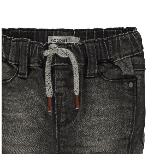 NOPPIES JEANS TROTWOOD BLACK DENIM - KALHOTKY A TEPLÁČKY - PRO DĚTI