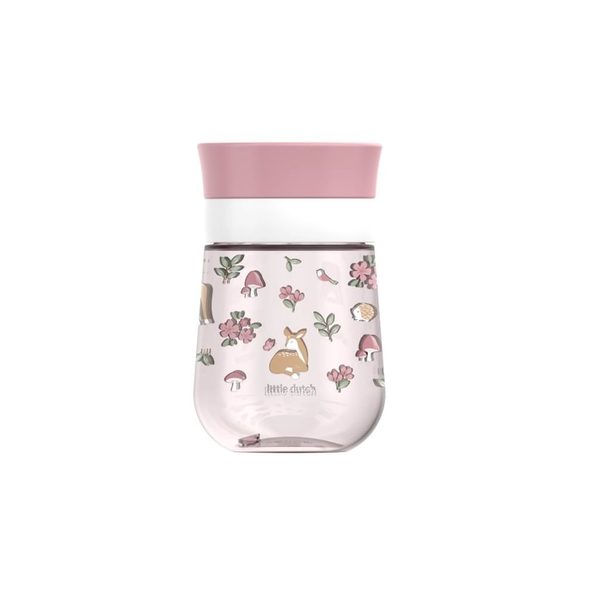 LITTLE DUTCH HRNEK TRÉNOVACÍ 360° 300 ML 9M+ FAIRY GARDEN - DĚTSKÉ HRNEČKY - KRMENÍ