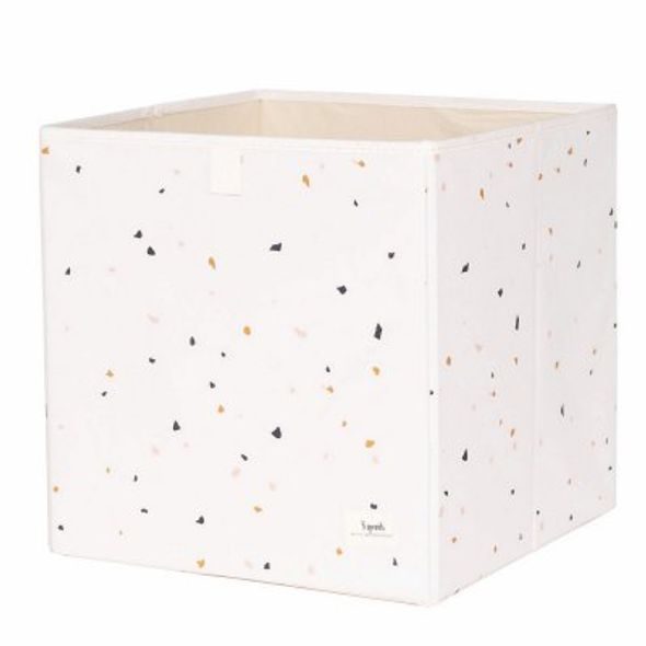 3 SPROUTS ÚLOŽNÝ BOX RECYCLED TERRAZZO/CREAM - BOXY NA HRAČKY - SPINKÁNÍ