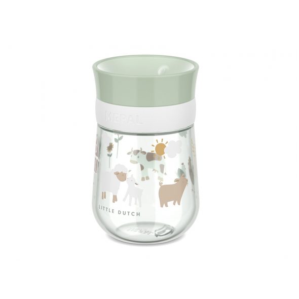 LITTLE DUTCH HRNEK TRÉNOVACÍ 360° 300 ML 9M+ FARMA - DĚTSKÉ HRNEČKY - KRMENÍ