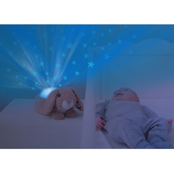 ZAZU KRÁLÍČEK RUBY - PROJEKTOR NOČNÍ OBLOHY S UKLIDŇUJÍCÍMI MELODIEMI - PROJEKTORY - SPINKÁNÍ