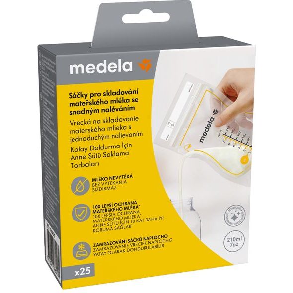 MEDELA MEDELA SÁČKY NA SKLADOVÁNÍ MATEŘSKÉHO MLÉKA EASY POUR - USKLADNĚNÍ MATEŘSKÉHO MLÉKA - KRMENÍ