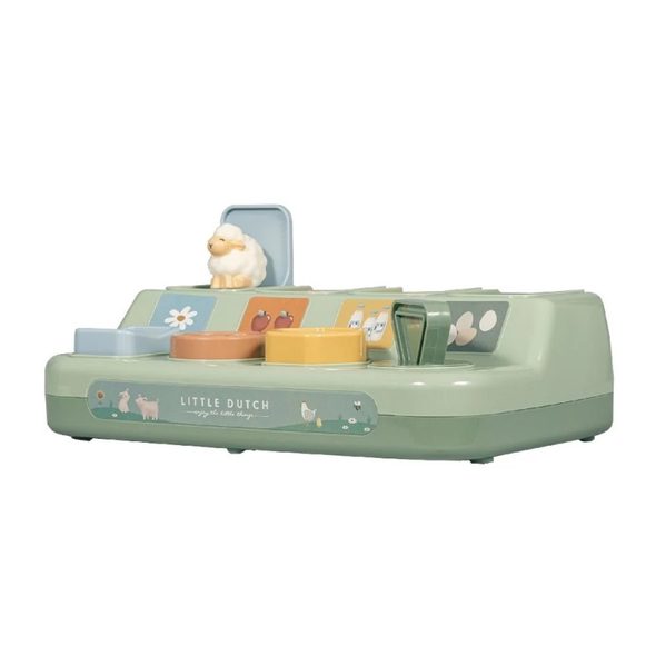 LITTLE DUTCH HRACÍ PULT SE ZVÍŘÁTKY FARMA - AKTIVNÍ HRAČKY - PRO DĚTI