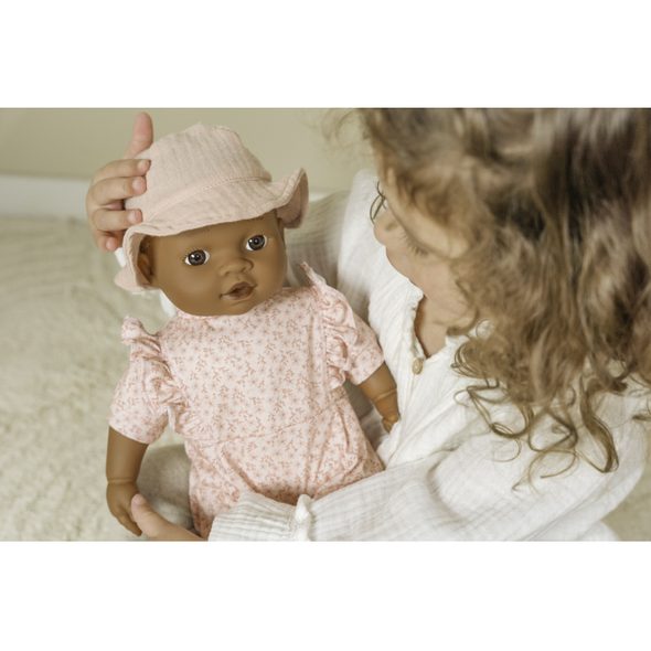 LITTLE DUTCH OBLEČENÍ NA PANENKU BABY PINK FLORAL - PANENKY A KOČÁRKY - PRO DĚTI