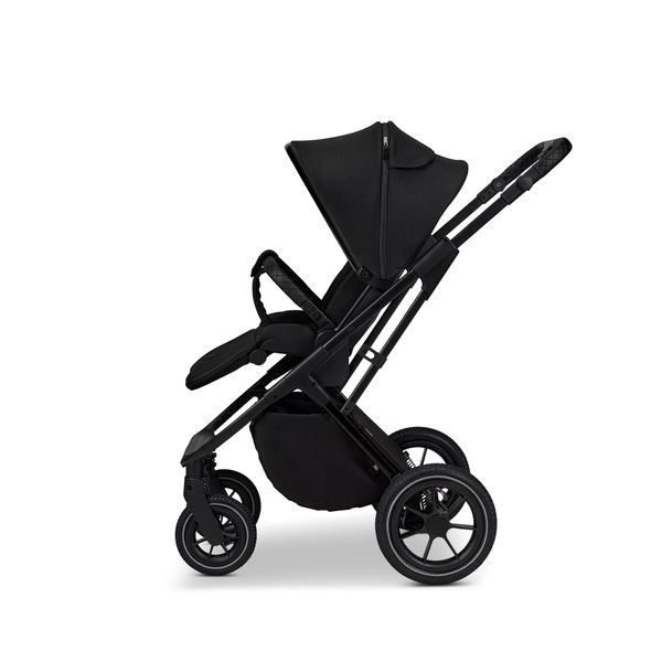 MOON PIÚ BLACK CHROME - ONYX - DVOJKOMBINACE - KOČÁRKY A PŘÍSLUŠENSTVÍ