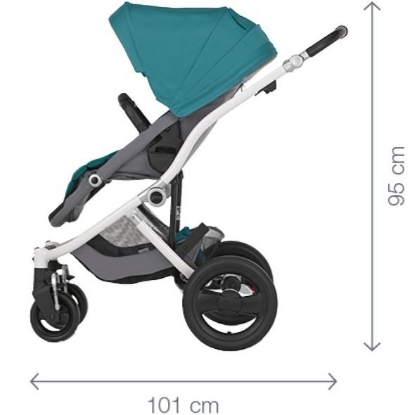 BRITAX RÖMER KOČÁREK AFFINITY 2 (PODVOZEK SE SPORTOVNÍ NÁSTAVBOU) - PODVOZKY - KOČÁRKY A PŘÍSLUŠENSTVÍ