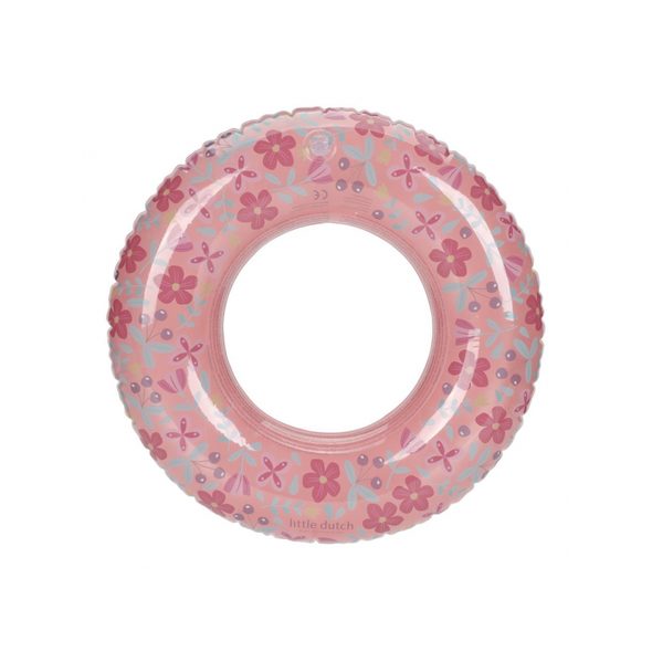 LITTLE DUTCH NAFUKOVACÍ KRUH PINK FLOWERS - LITTLE DUTCH - PRO DĚTI