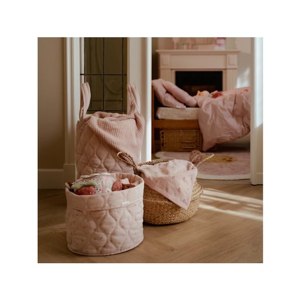 LITTLE DUTCH DEKA PLETENÁ / FLEECE 70X100 CM PURE BLOSSOM - DĚTSKÉ DEKY PRO MIMINKA - SPINKÁNÍ