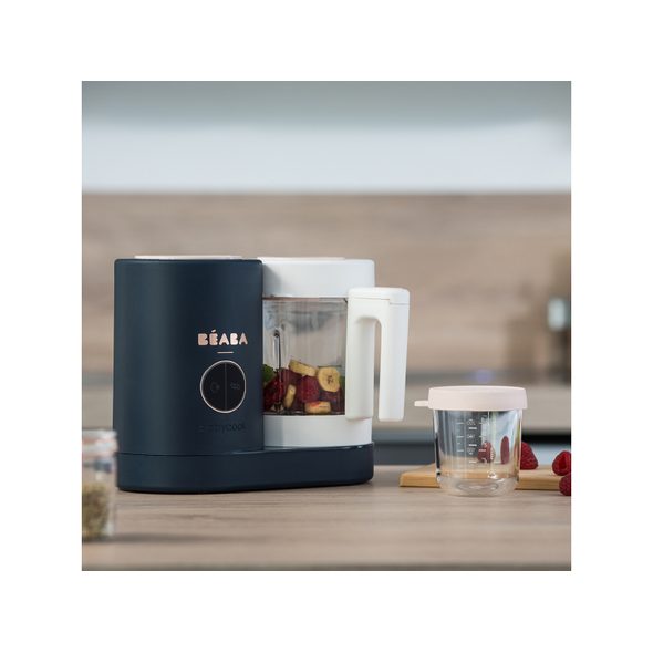 BEABA PARNÍ VAŘIČ + MIXÉR BABYCOOK NEO NIGHT BLUE - KUCHYŇSKÉ PŘÍSTROJE - KRMENÍ